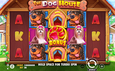 The Dog House სლოტ თამაში iWildCasino საქართველოს ონლაინ კაზინოზე